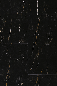 Black Marquina — Artisan Tile hybrid stone-look plank from Topdeck Core