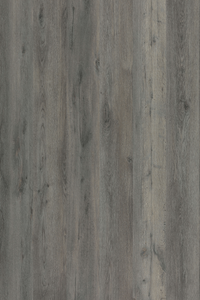 Weathered Grey Oak — Lumière Plank installed surface detail