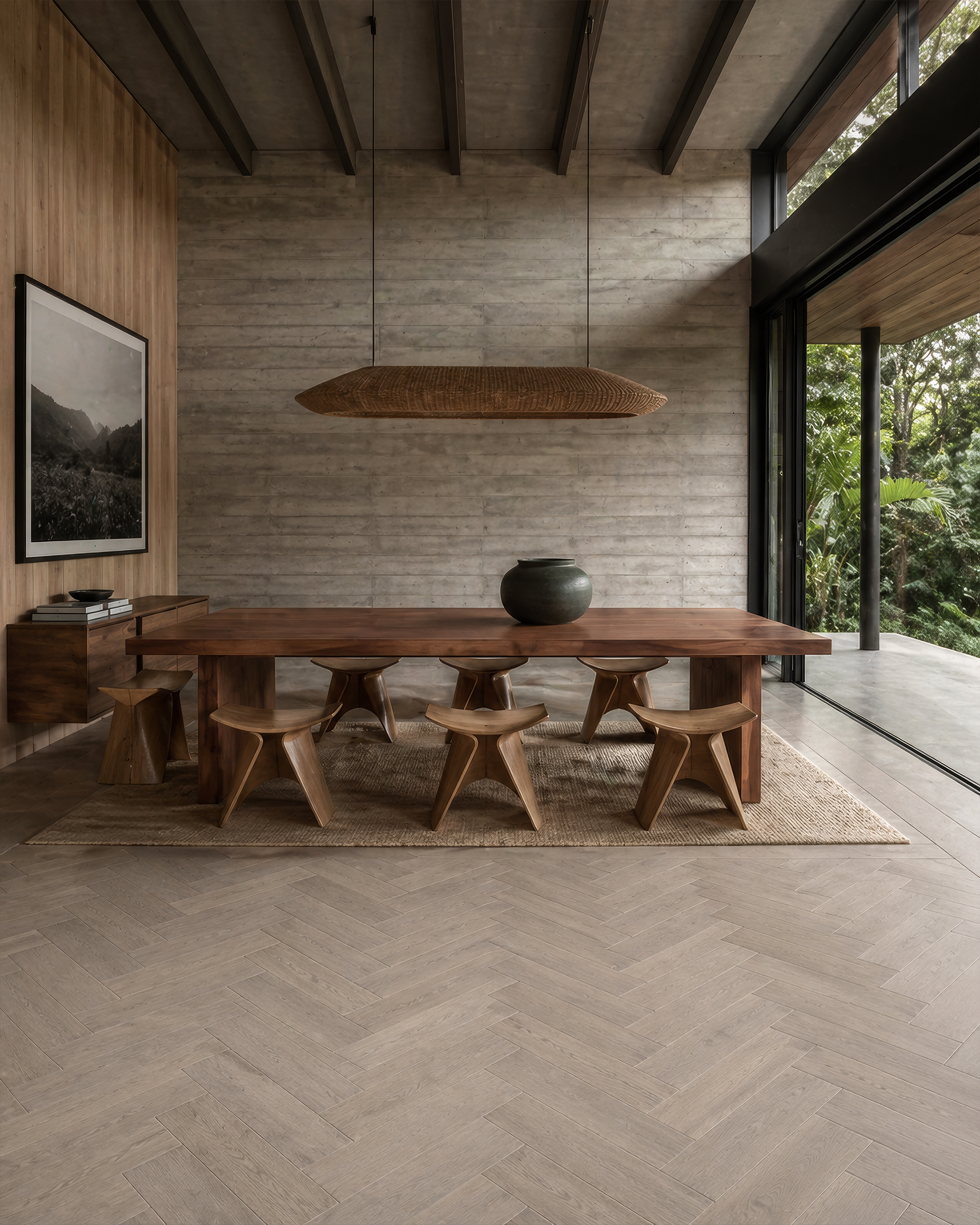 Panania Oak — Herringbone