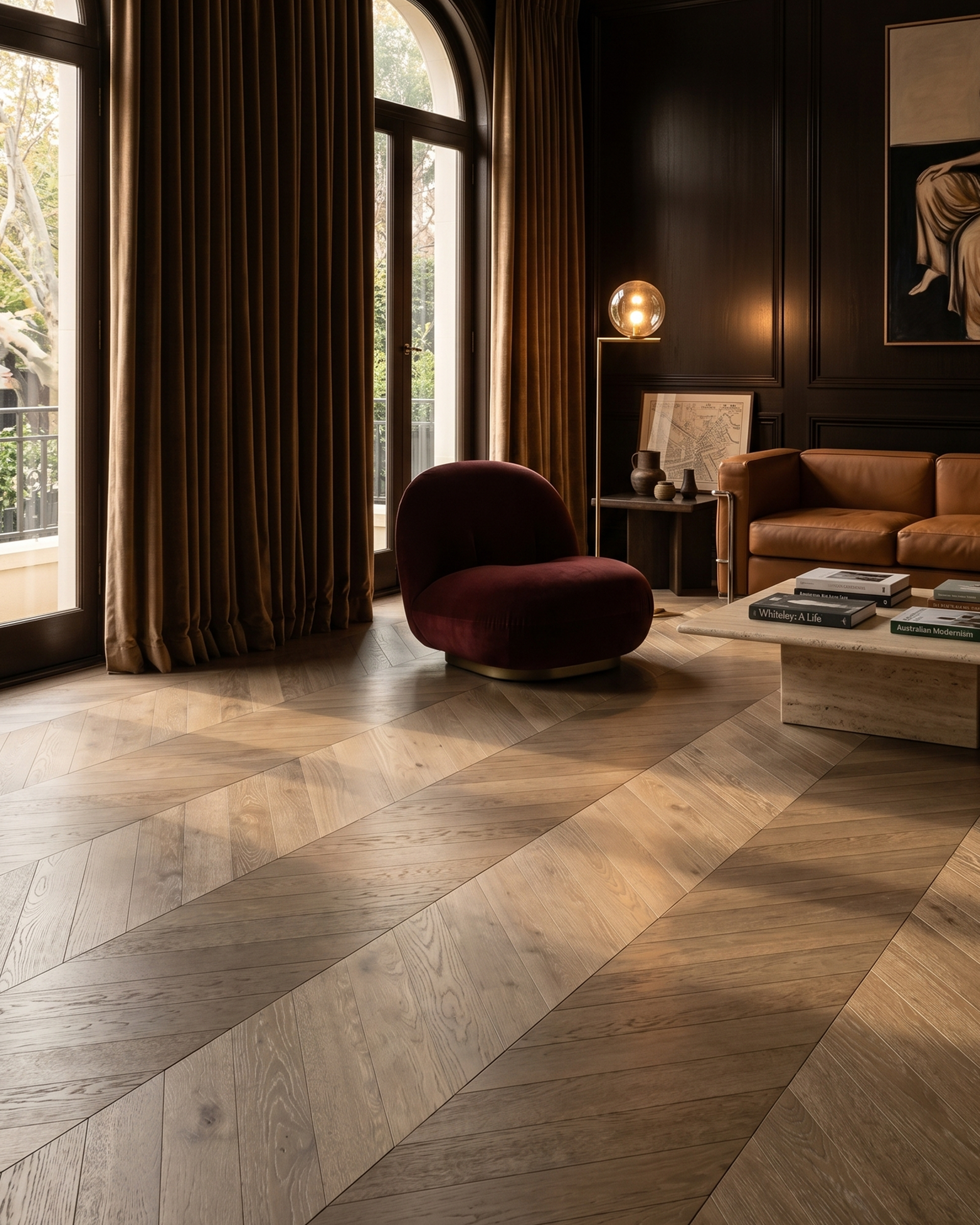 British Oak Natural — Chevron